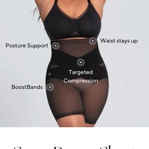 Honeylove  The power short sculptwear black 2x